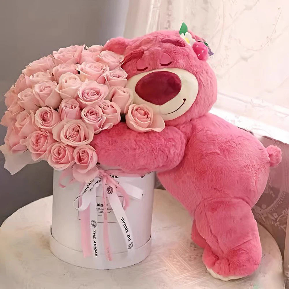 Blush Rose Bouquet Bear™