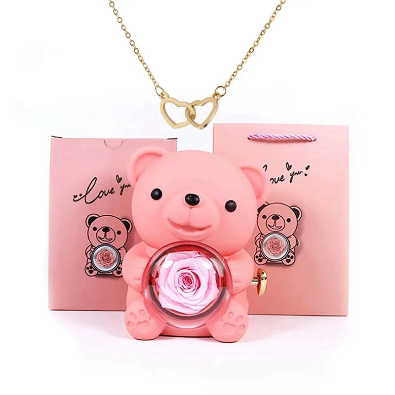 RoseBear™ Jewelry Gift Box – The Cutest Way to Say “I Love You”