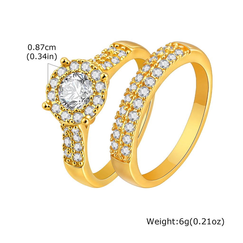 CrystalVow Couple Set