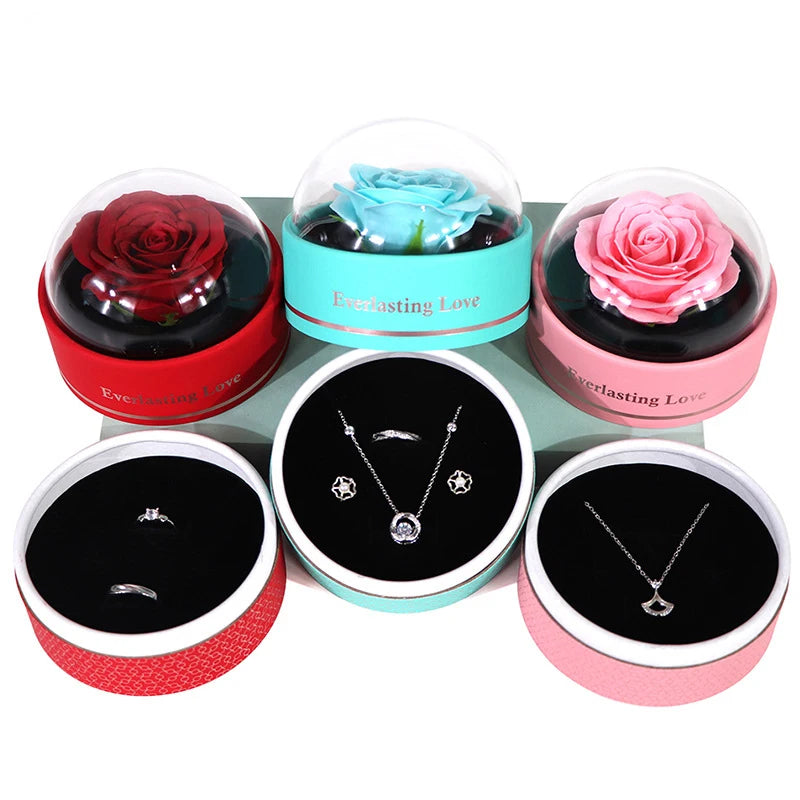 Radiant Rose Jewelry Chest