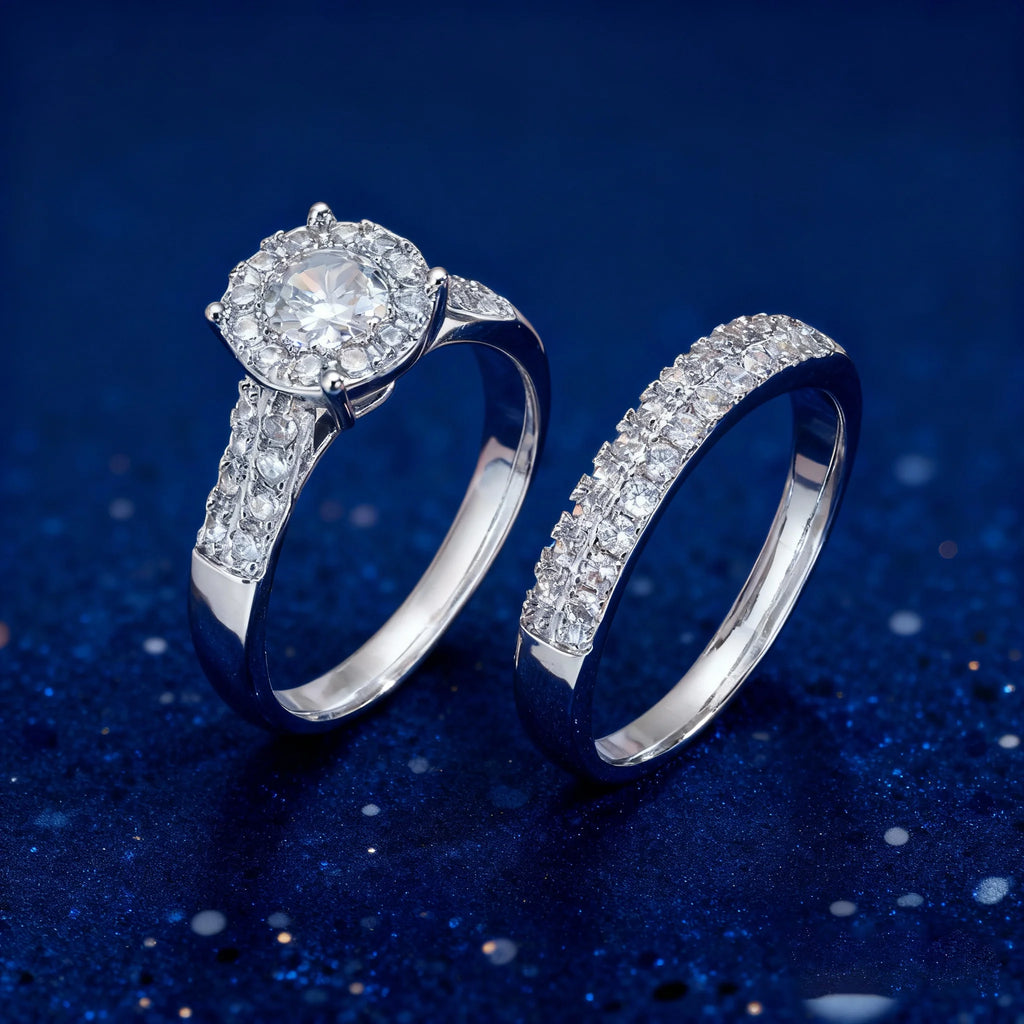 CrystalVow Couple Set