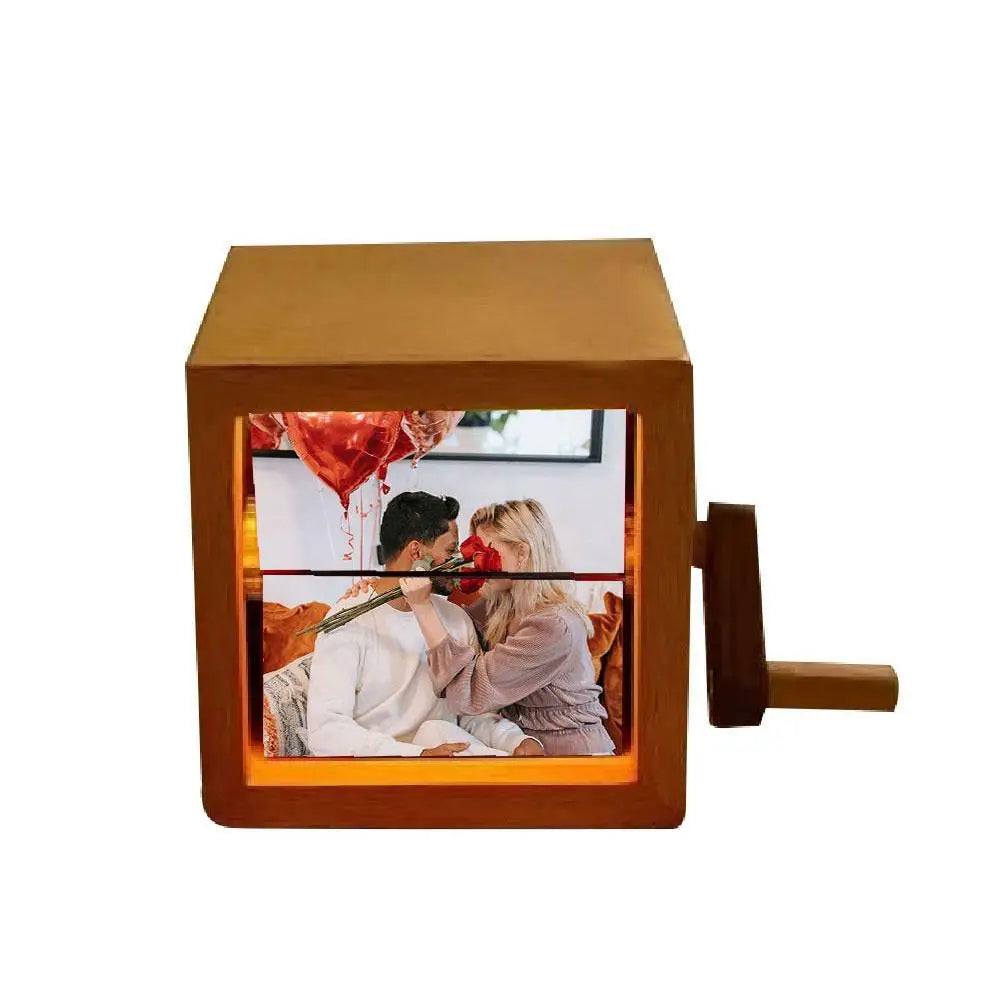 MemoryFlip™ Custom Photo Box – Your Love Story in Motion
