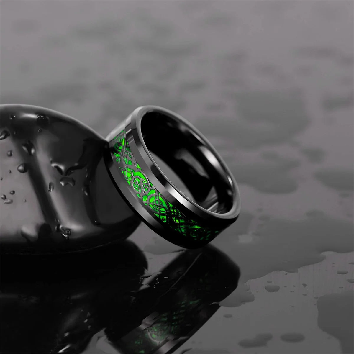 EnchantedHeart™ Dragon Couple Rings