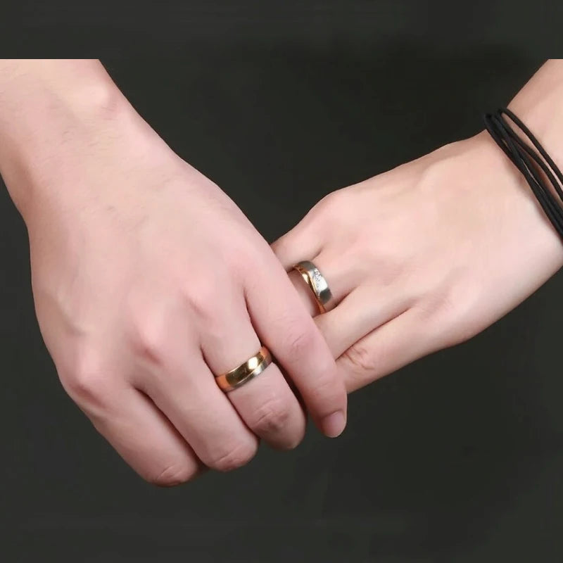 GleamBond Couple Rings