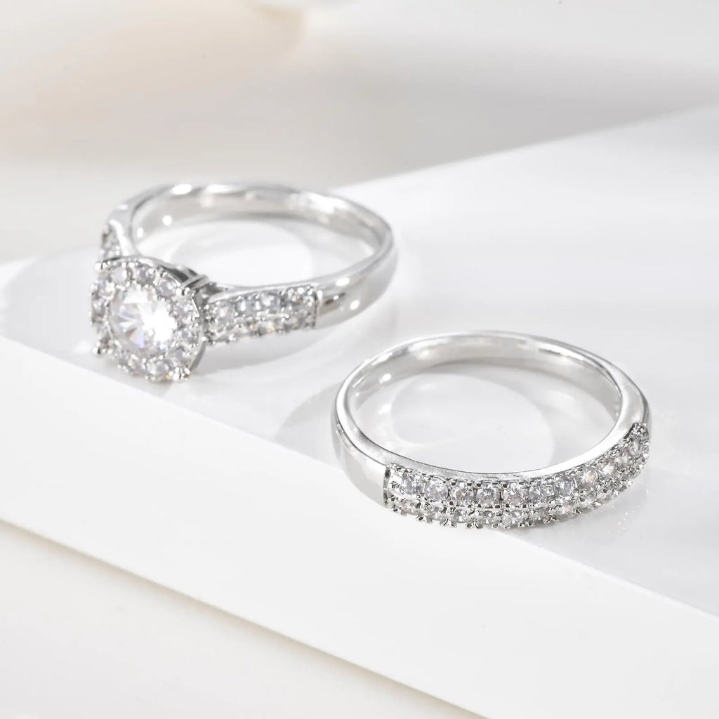 CrystalVow Couple Set