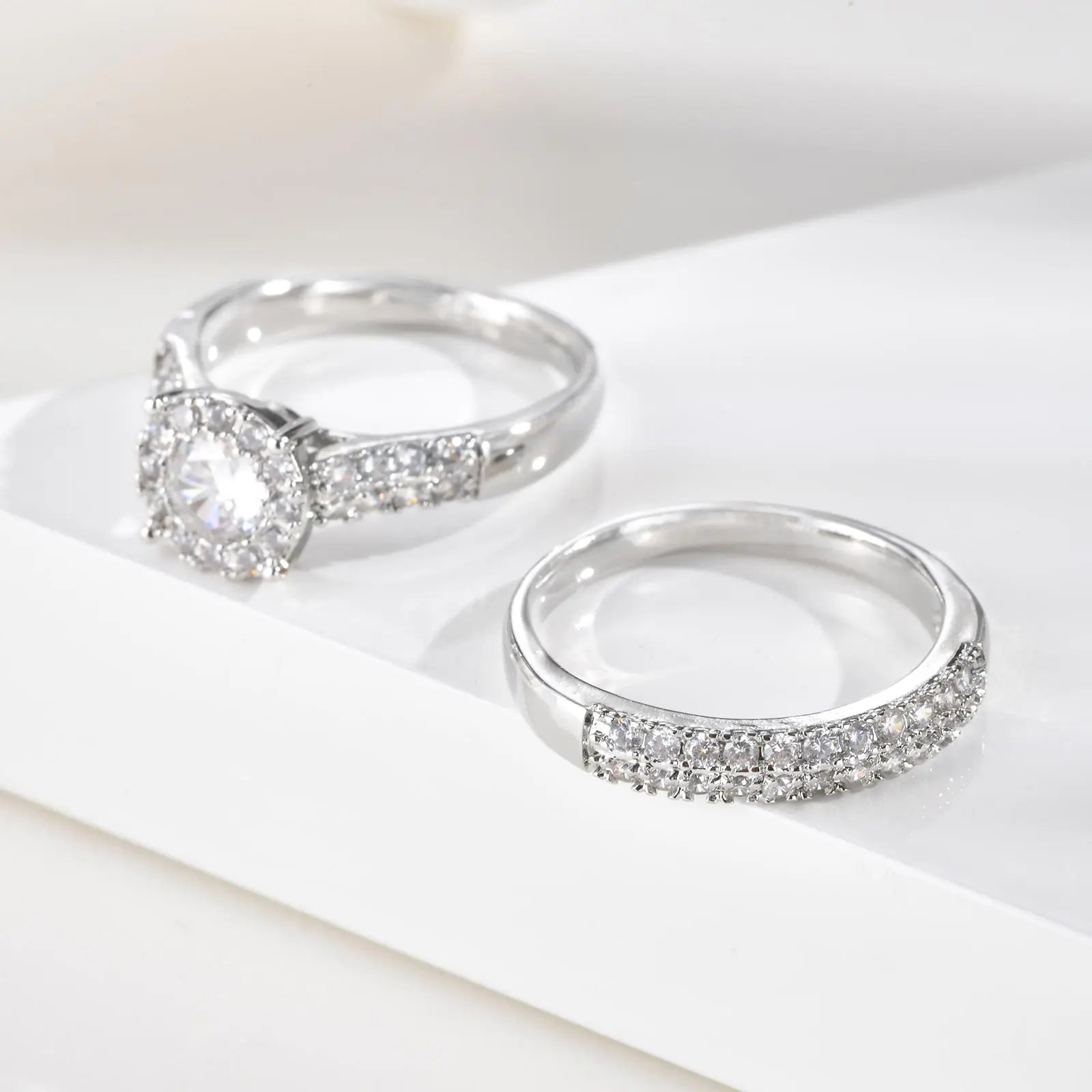 CrystalVow Couple Set