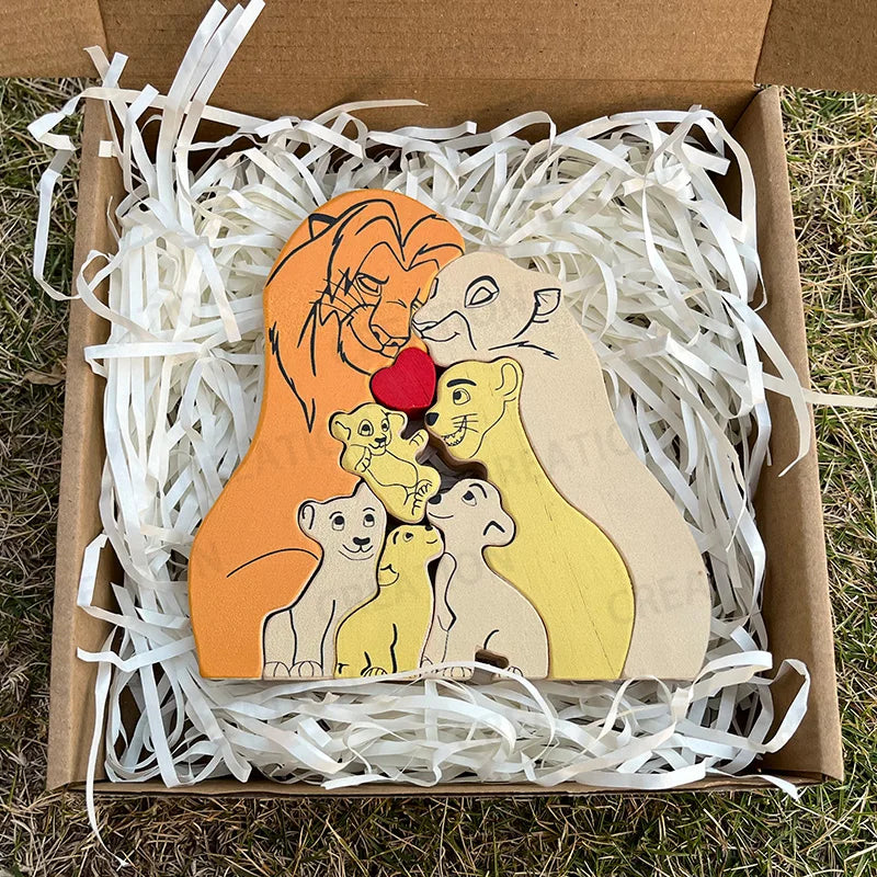 Custom Family Puzzle™ – Personalized Wooden Keepsake
