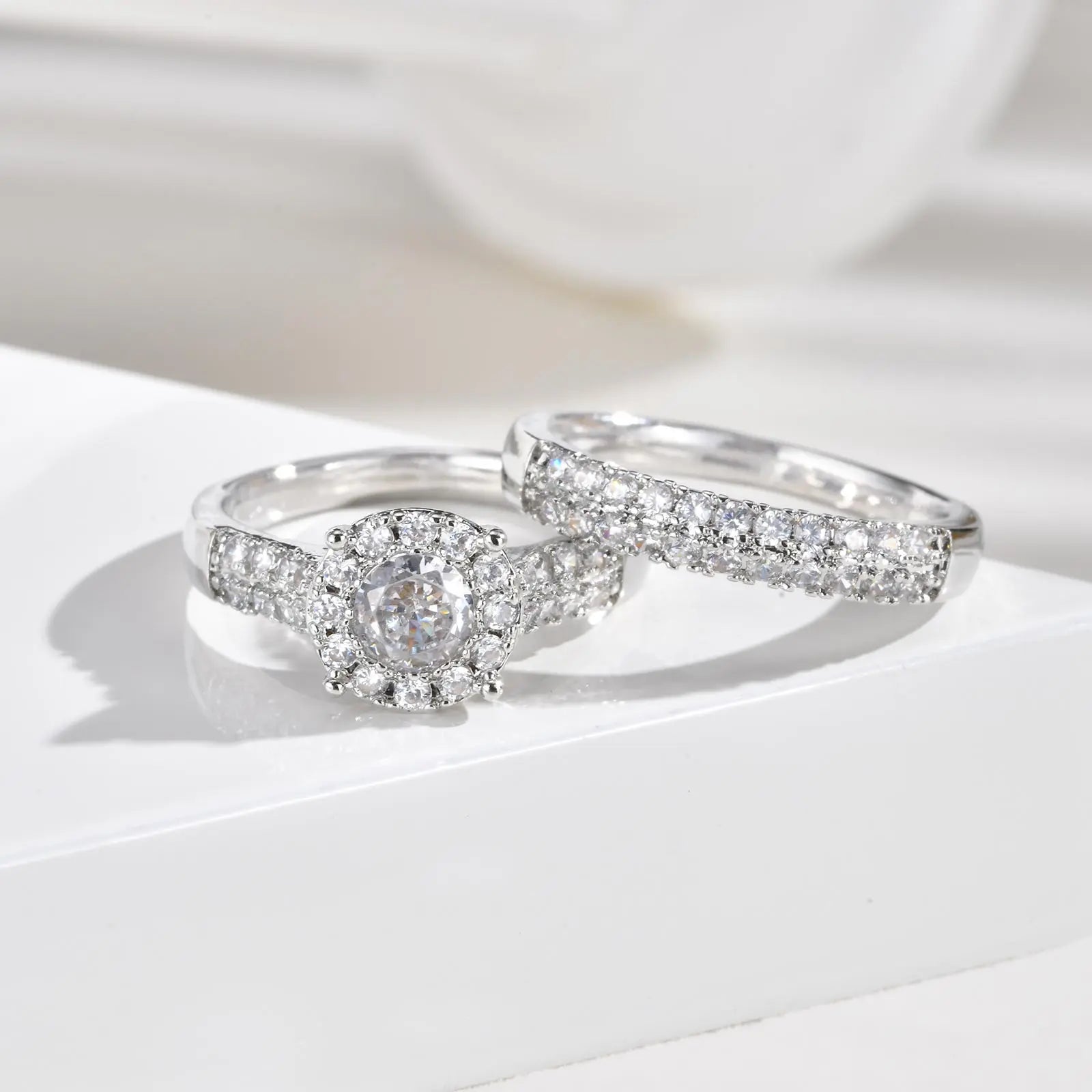 CrystalVow Couple Set