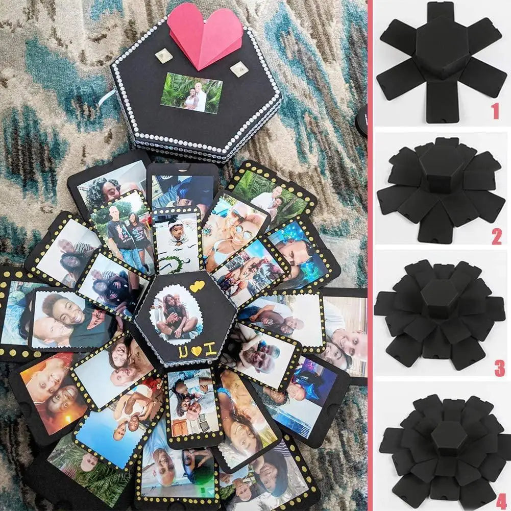 Memory Explosion Box™ – Personalized Photo Gift