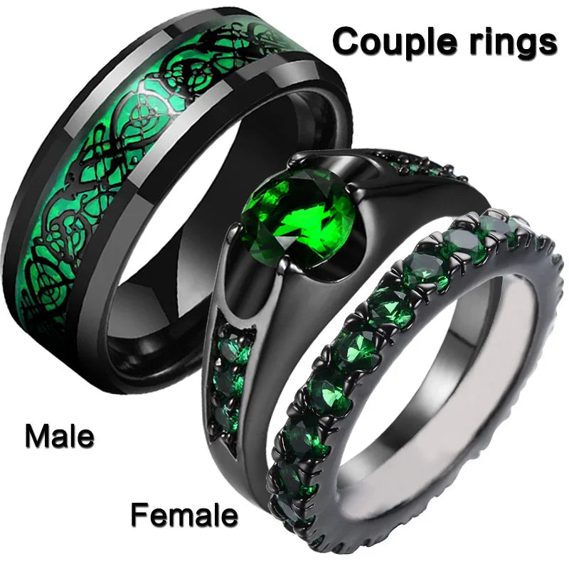 DragonBond™ Matching Promise Rings