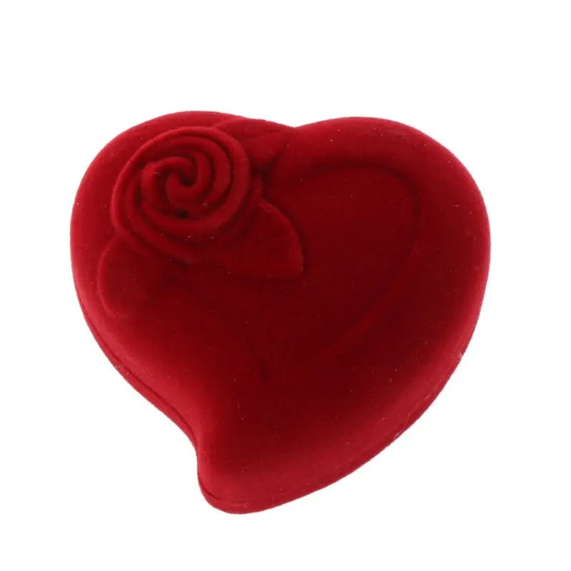 HeartBloom™ Velvet Ring Box