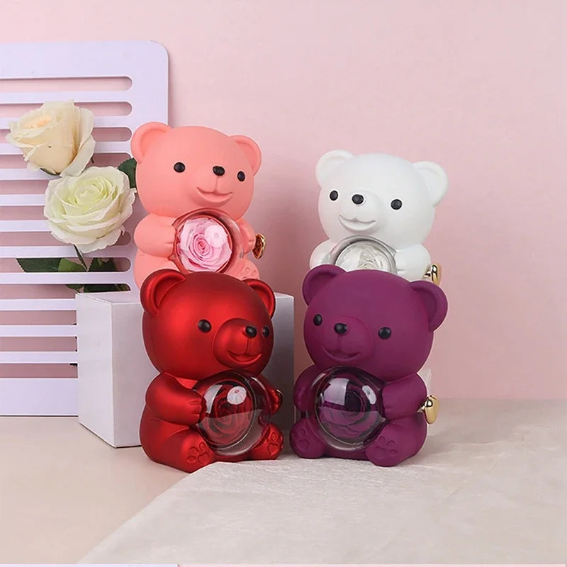 RoseBear™ Jewelry Gift Box – The Cutest Way to Say “I Love You”