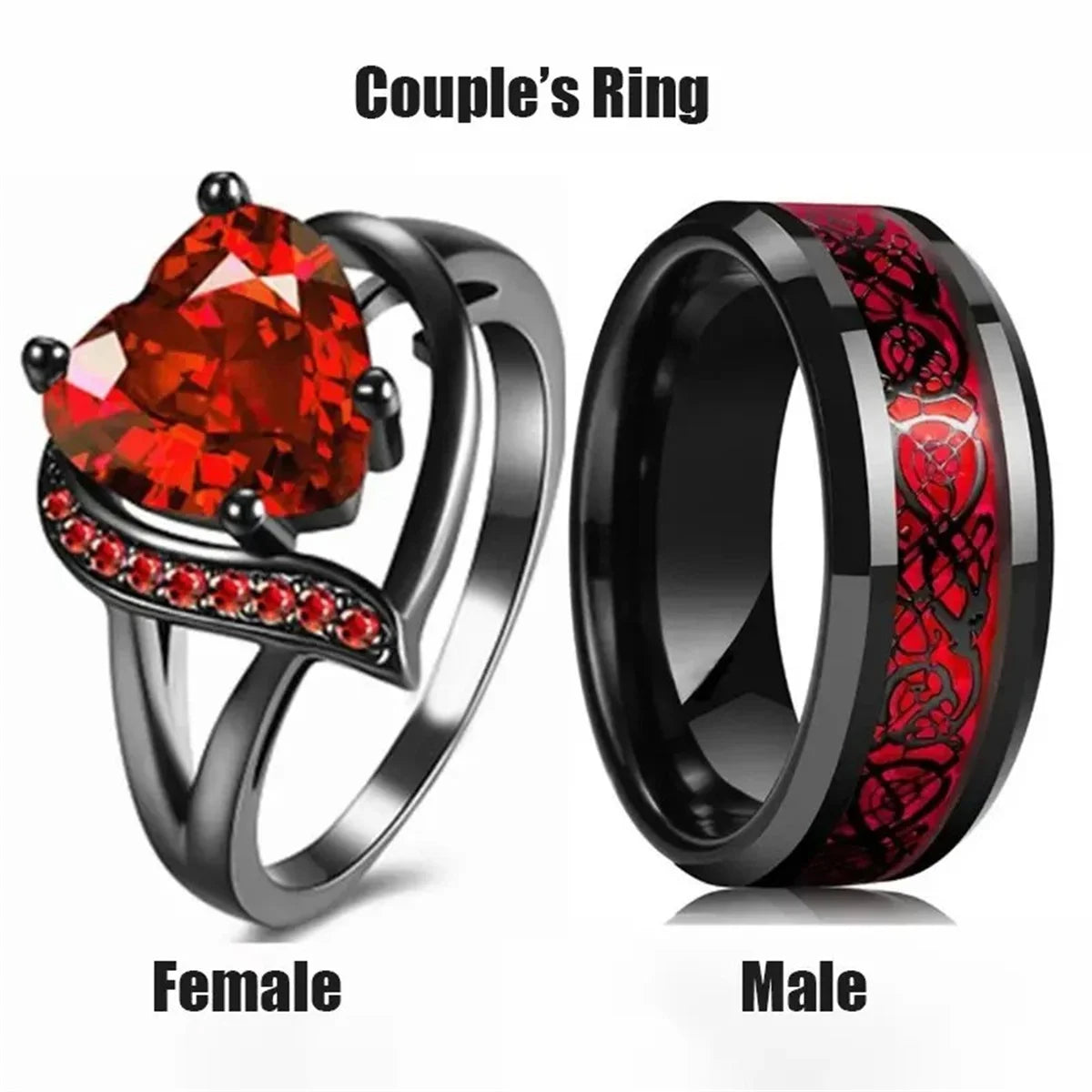 EternalGem™ Couples Ring Set