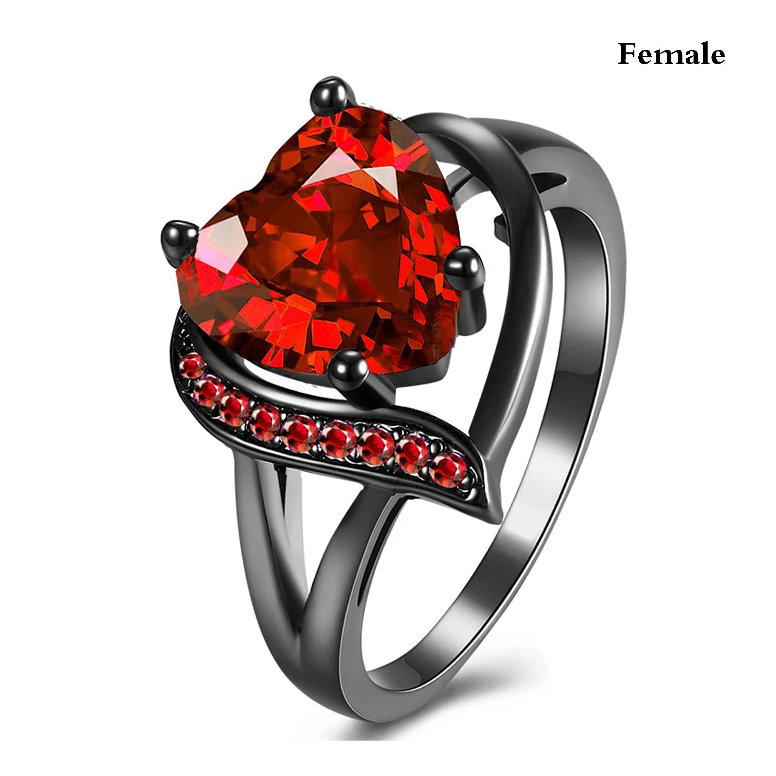 EnchantedHeart™ Dragon Couple Rings