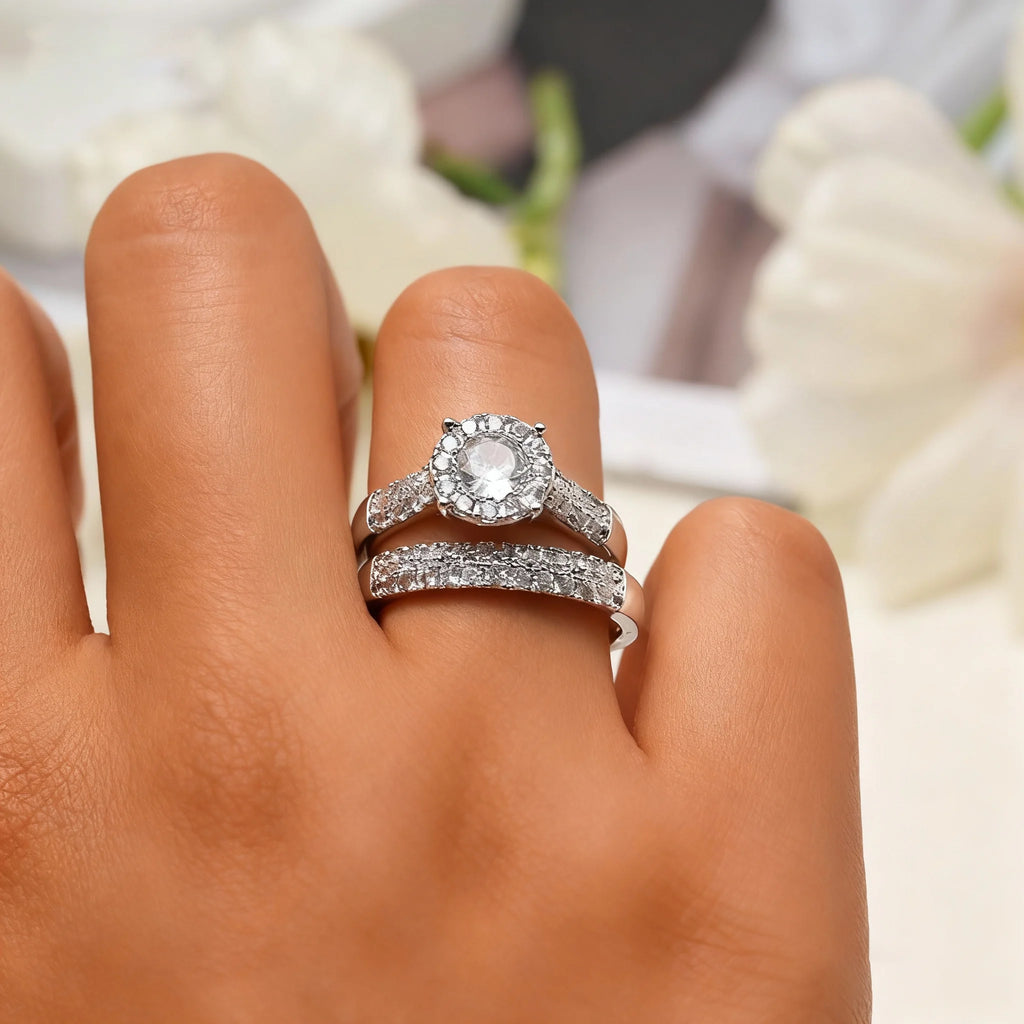 CrystalVow Couple Set