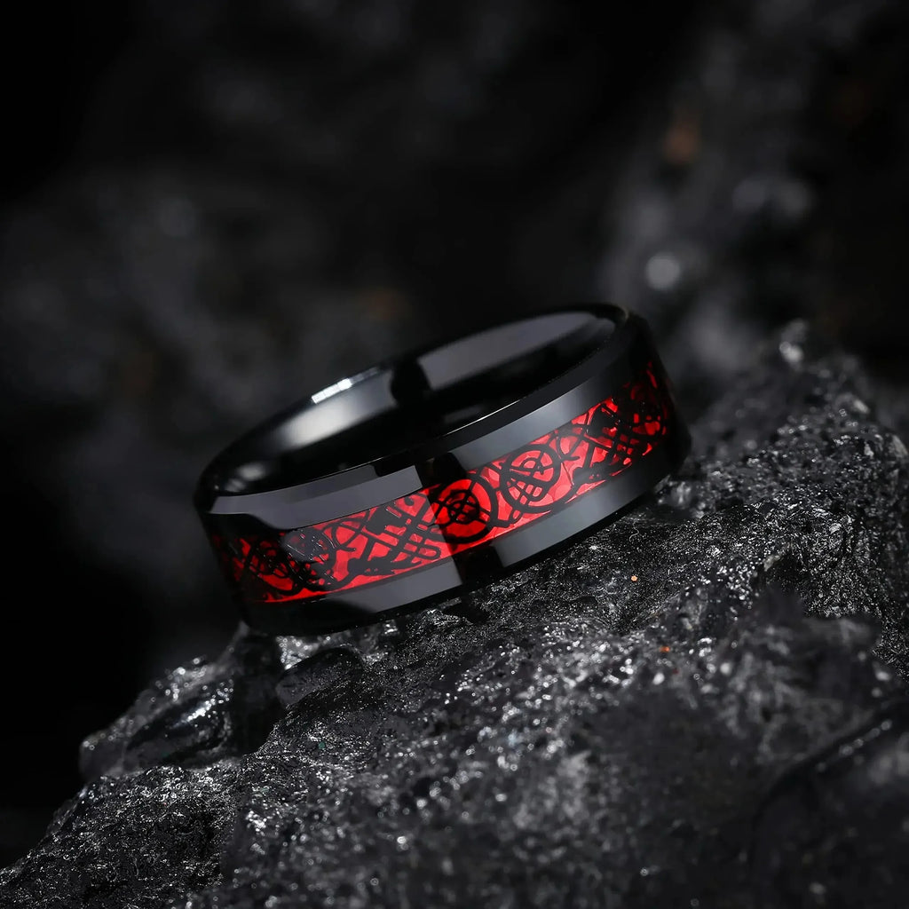 EnchantedHeart™ Dragon Couple Rings