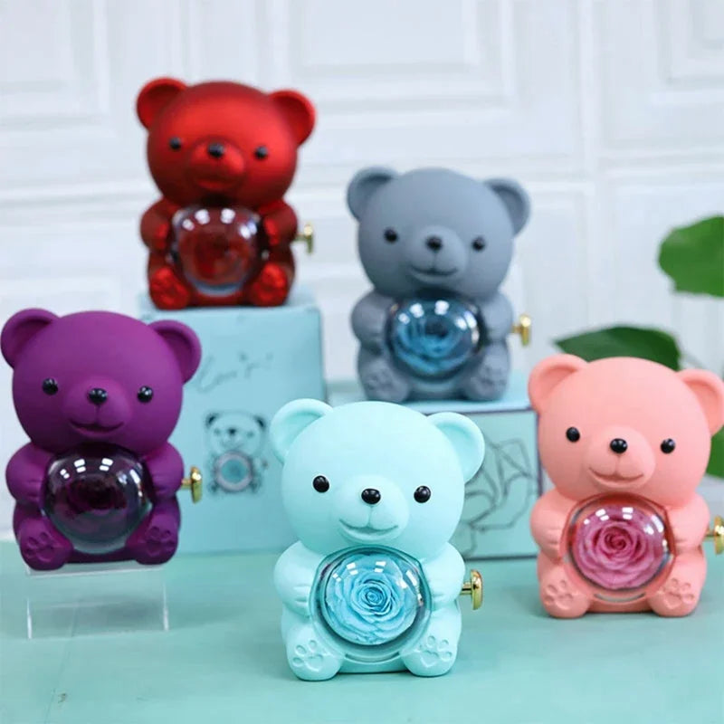 RoseBear™ Jewelry Gift Box – The Cutest Way to Say “I Love You”