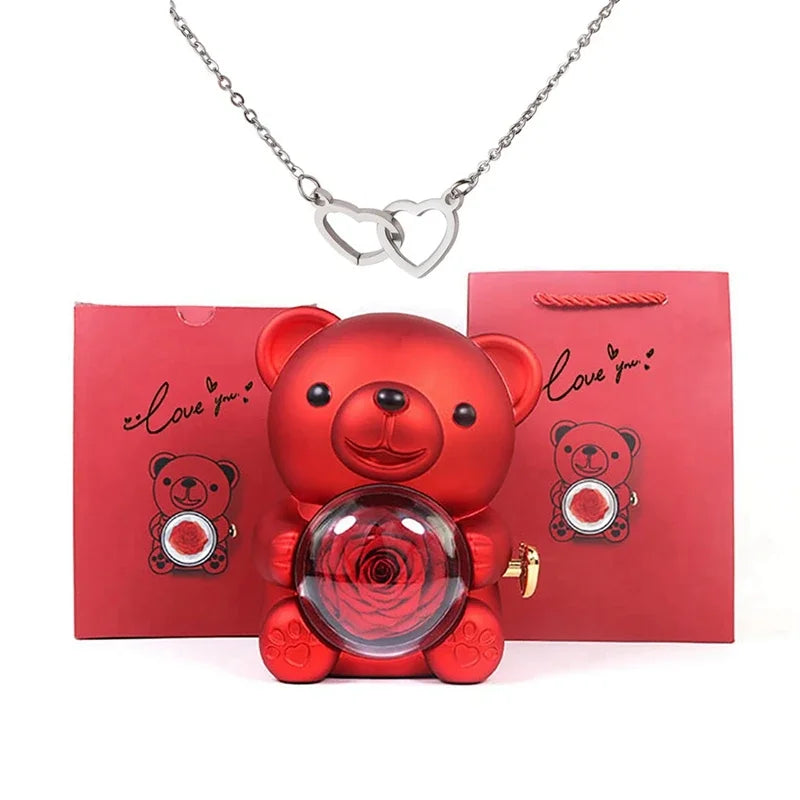RoseBear™ Jewelry Gift Box – The Cutest Way to Say “I Love You”