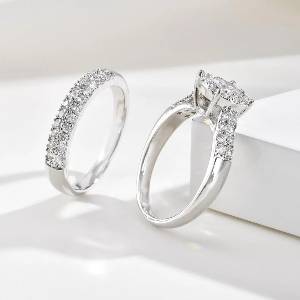 CrystalVow Couple Set