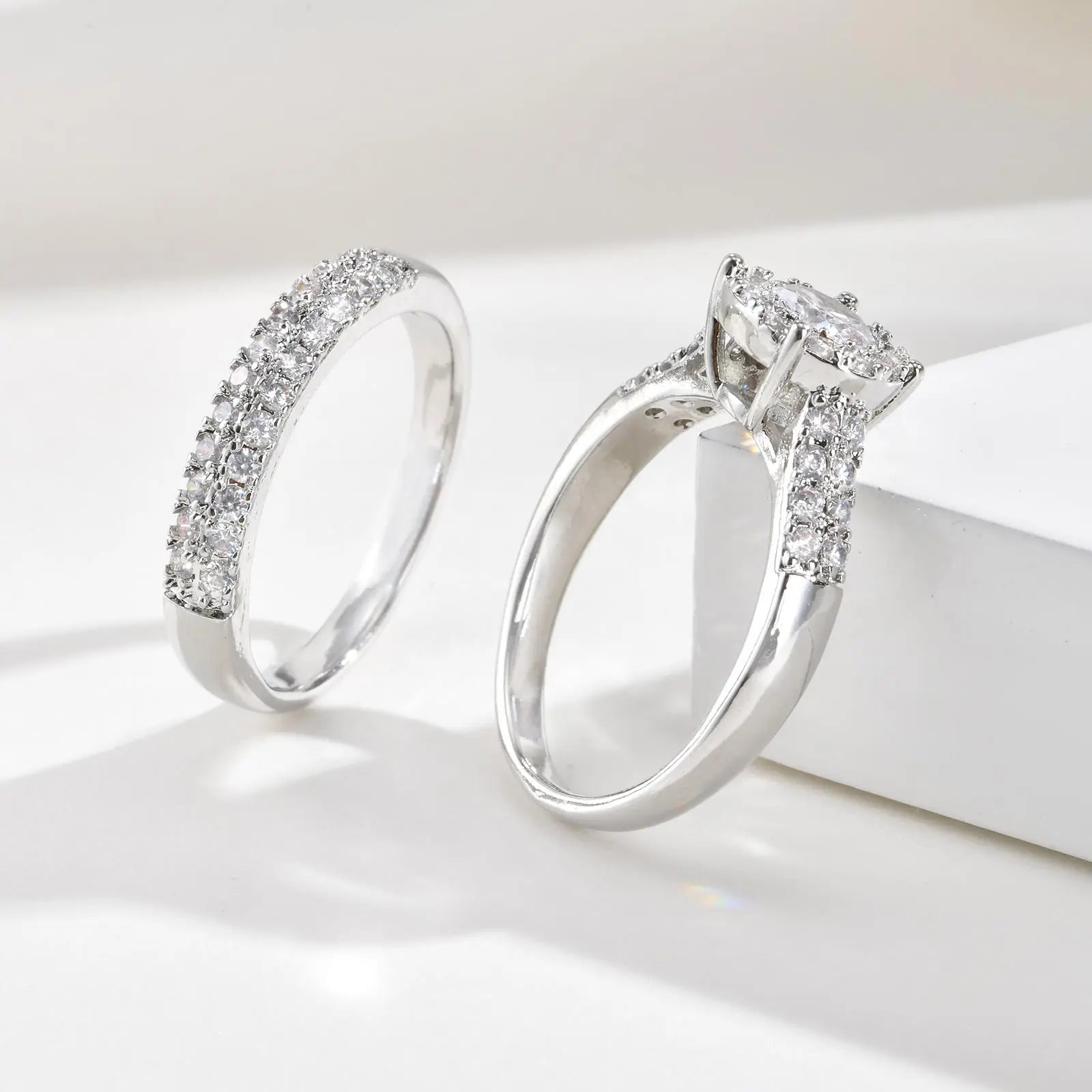 CrystalVow Couple Set