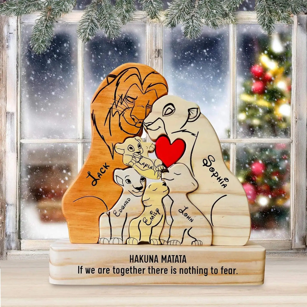 Custom Family Puzzle™ – Personalized Wooden Keepsake